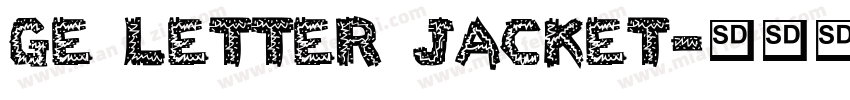 GE Letter Jacket字体转换
